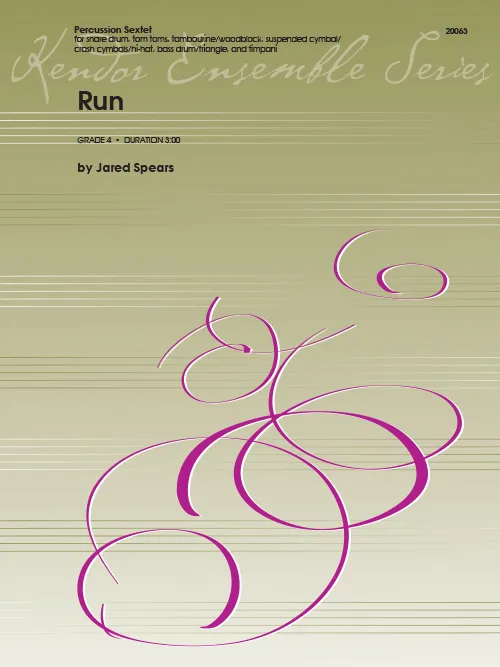 Kendor Music Run noty bicí soubor perkuse