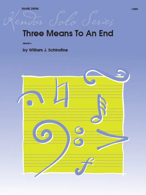 Kendor Music Three Means To An End noty pro bicí