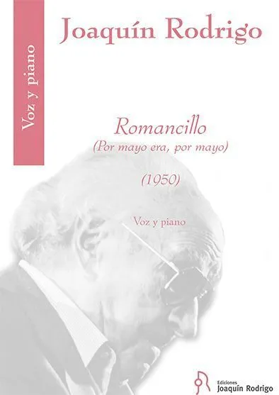 Ediciones Joaquín Rodrigo Romancillo noty pro zpěv a klavír