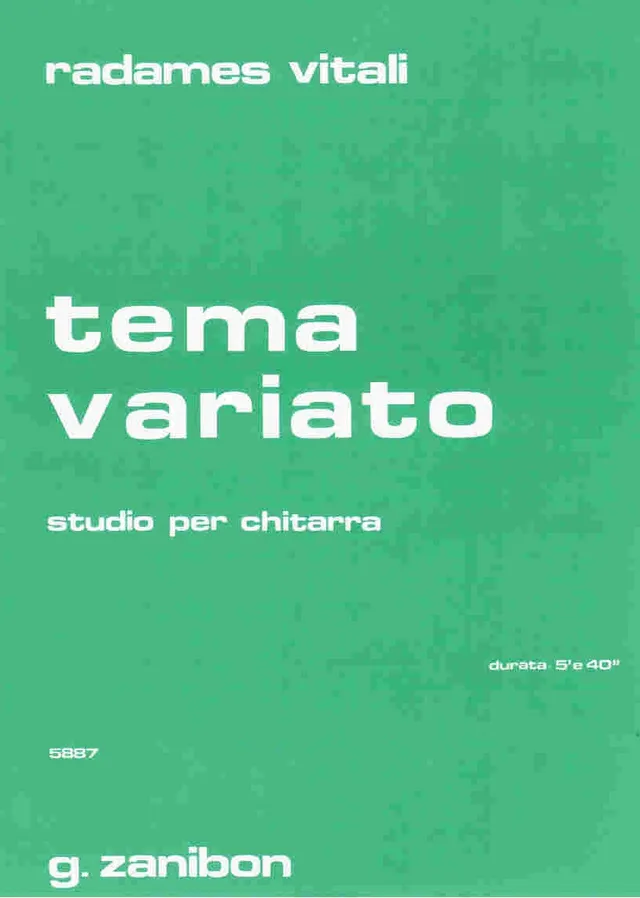 Armelin Musica Tema Variato noty variace