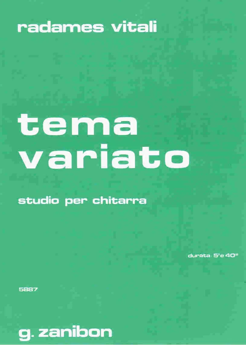 Armelin Musica Tema Variato noty variace