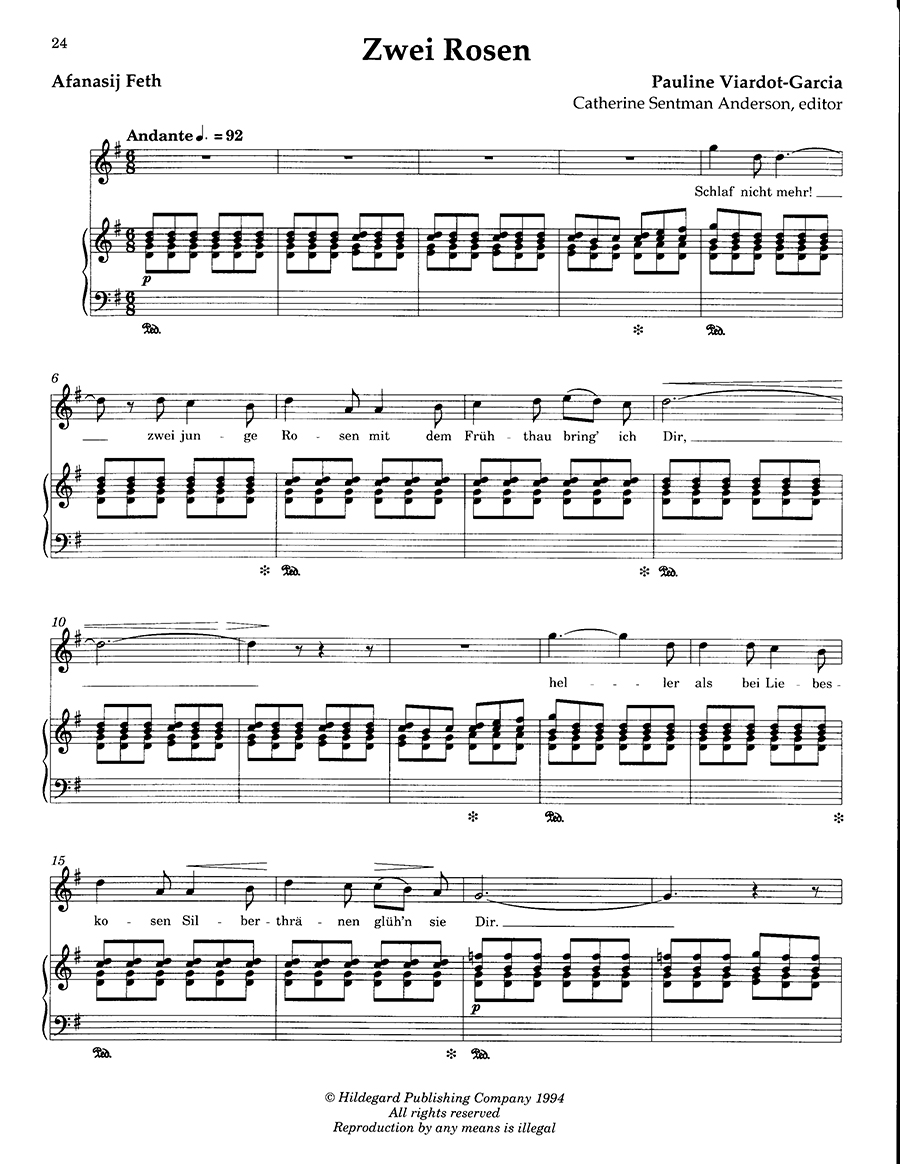 Hildegard Publishing First Solos Volume I noty pro vysoký hlas