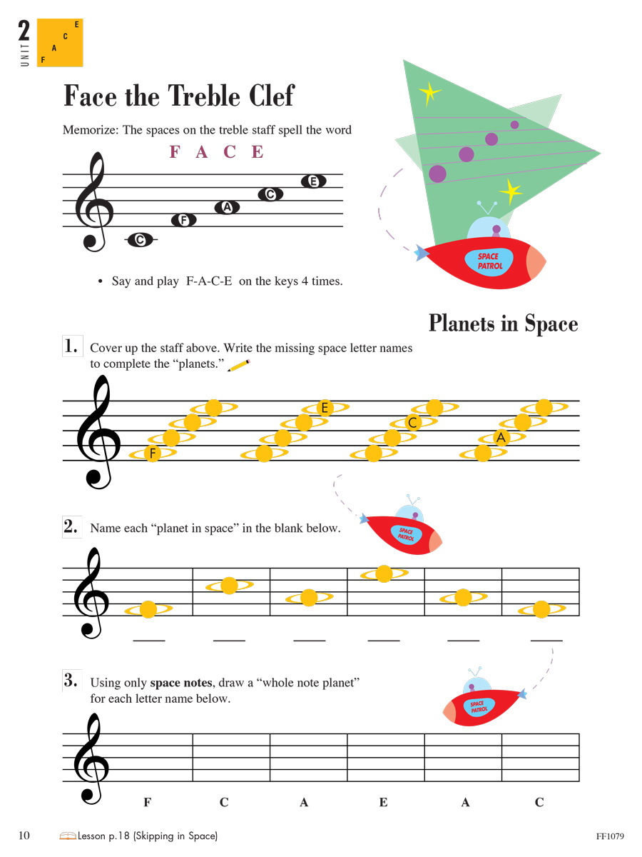 Faber Piano Adventures 1 Theory 2nd Edition hudební teorie
