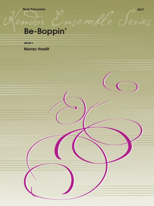 Kendor Music Be-Boppin’ noty pro body percussion kvartet