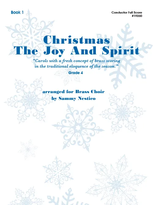 Kendor Music Christmas Joy Spirit Book 1 partitura žestě