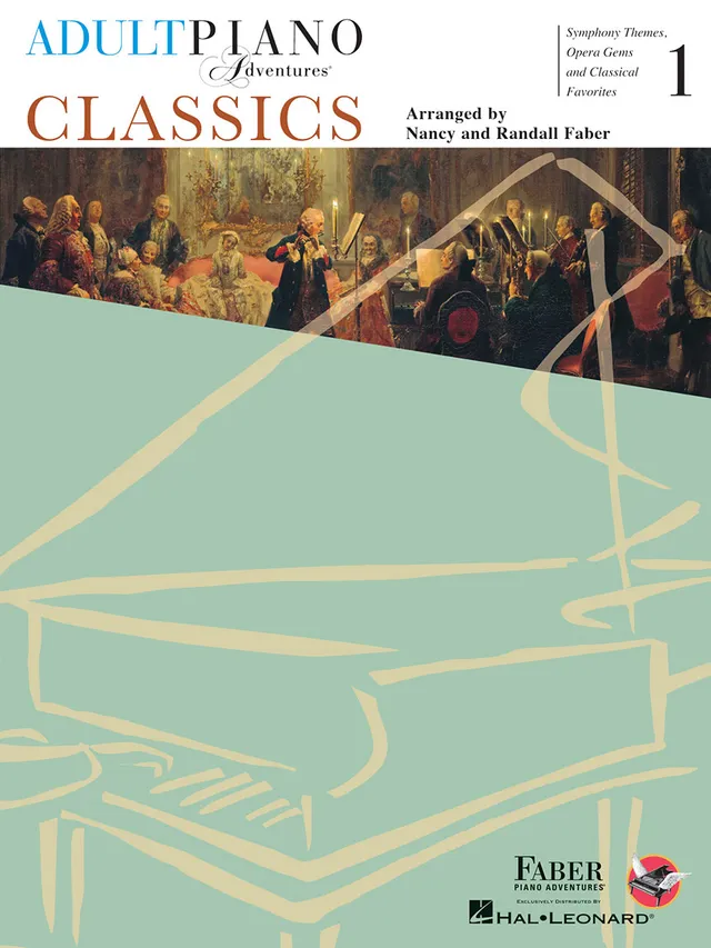 Faber Piano Adventures Classics Book 1 noty pro dospělé