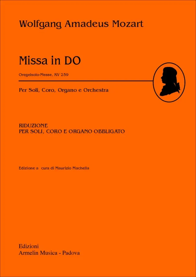 Armelin Musica Missa in Do maggiore KV 259 partitura