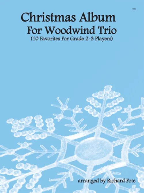 Kendor Music Christmas Album For Woodwind Trio noty 10 koled
