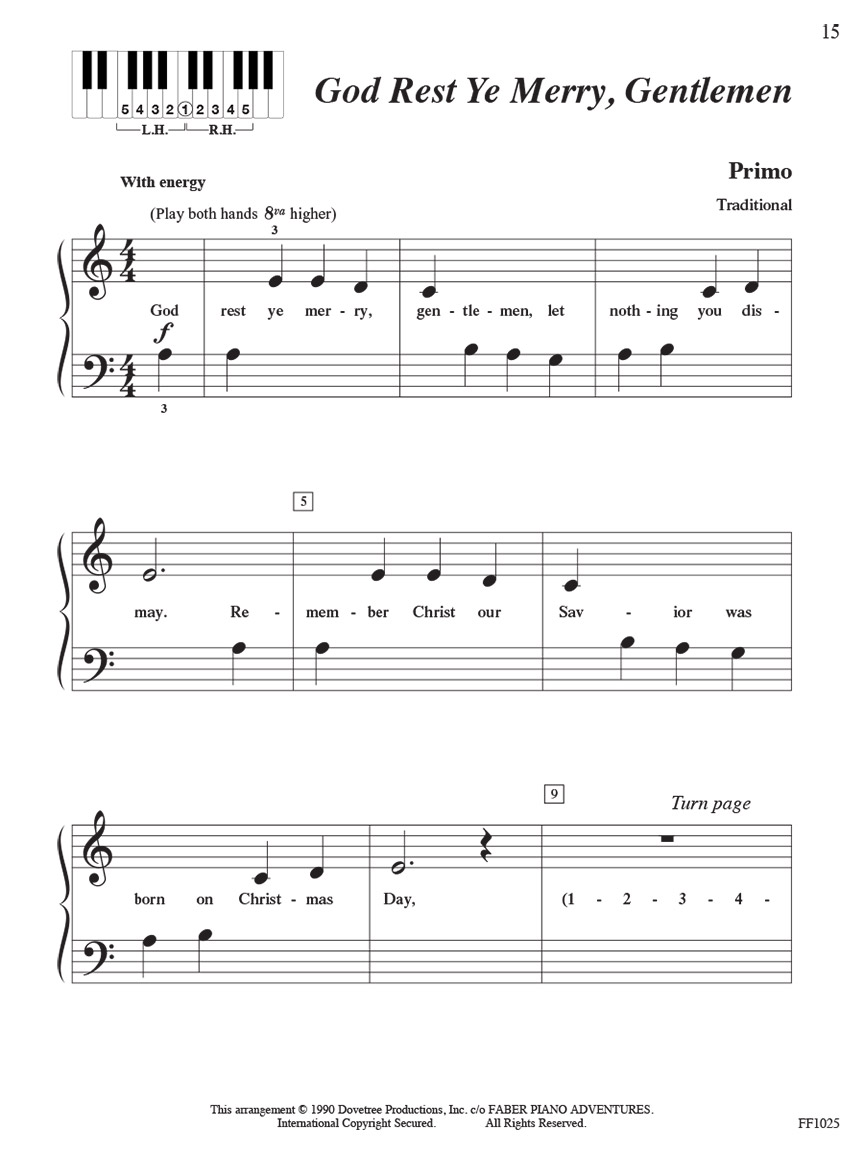 DuetTime Piano Christmas noty pro klavírní duet