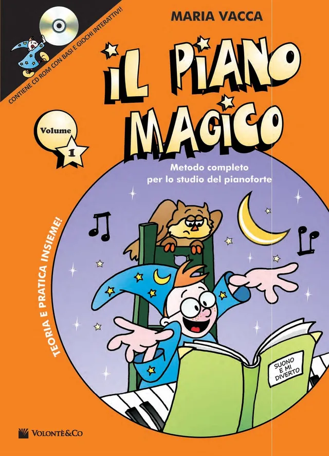Volonte & Co Il Piano Magico Vol. 1 noty pro klavír s CD