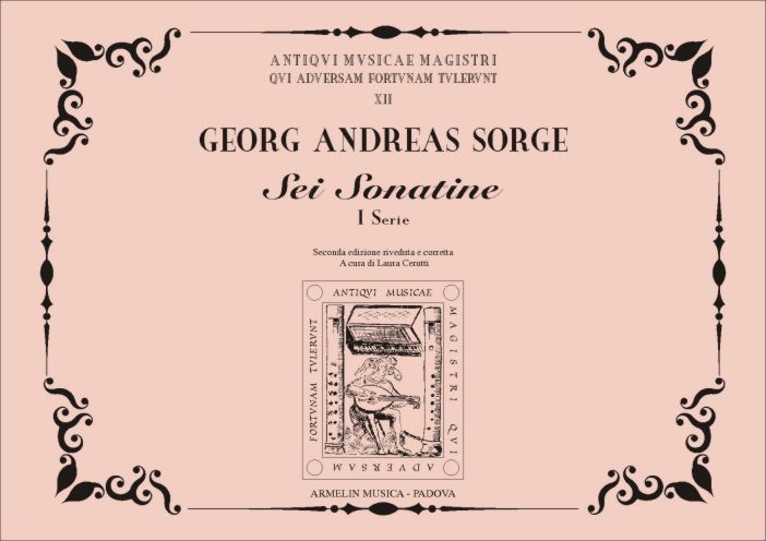 Armelin Musica Sei Sonatine per cembalo noty I. řada