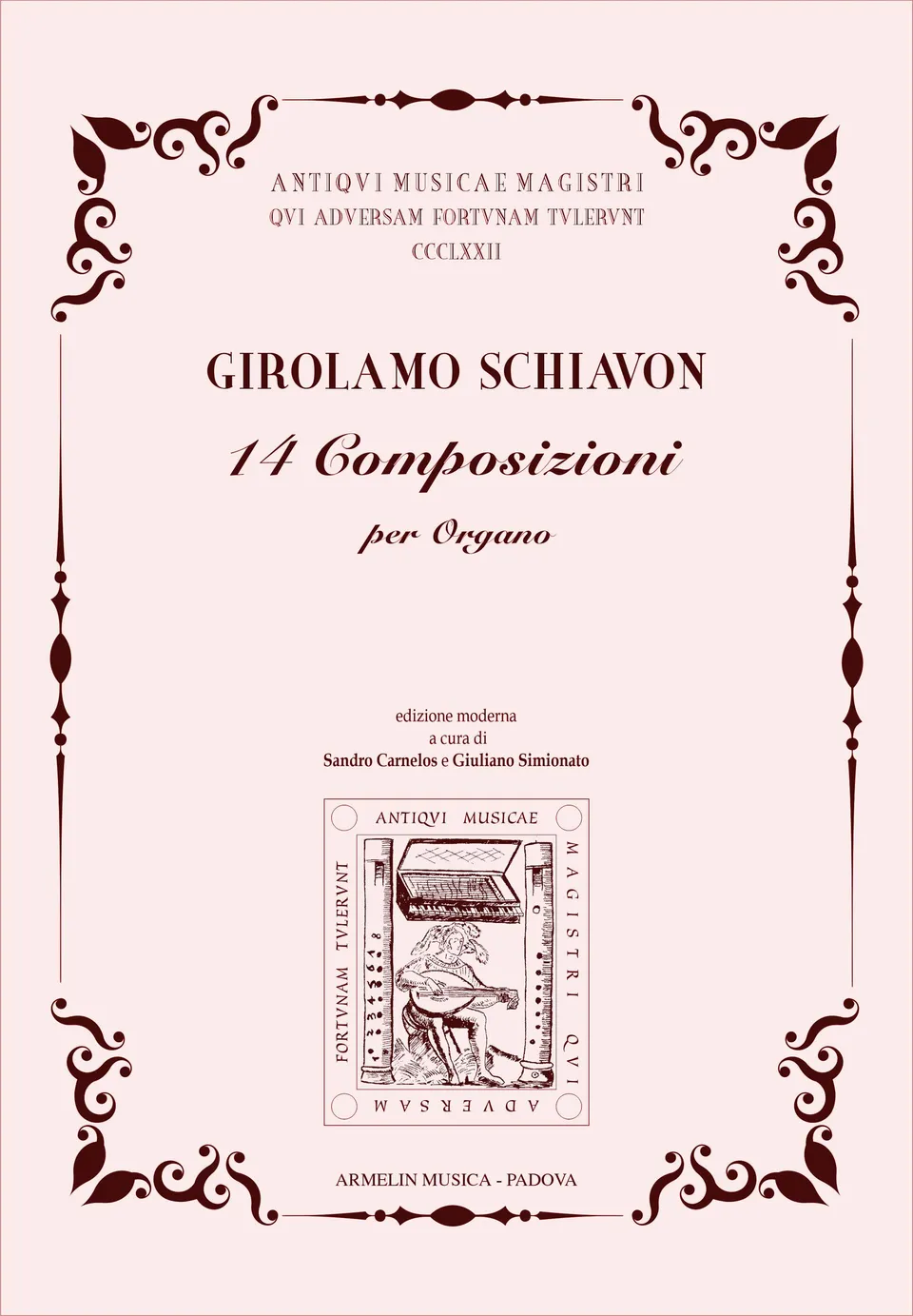 Armelin Musica 14 composizioni noty pro varhany