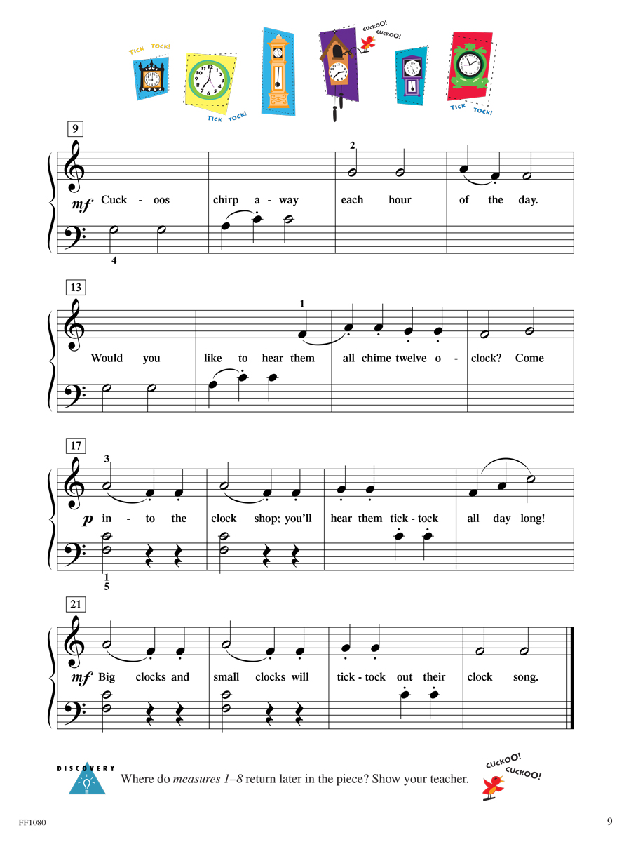 Faber Piano Adventures Level 1 Performance Book noty 2. vydání