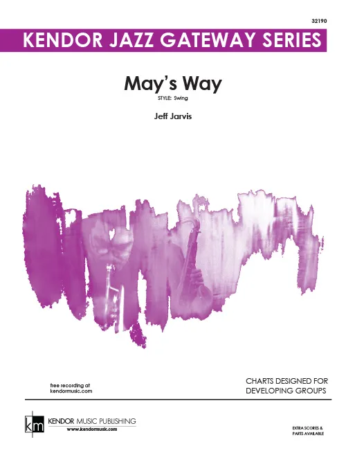 Kendor Music May's Way noty pro big band blues