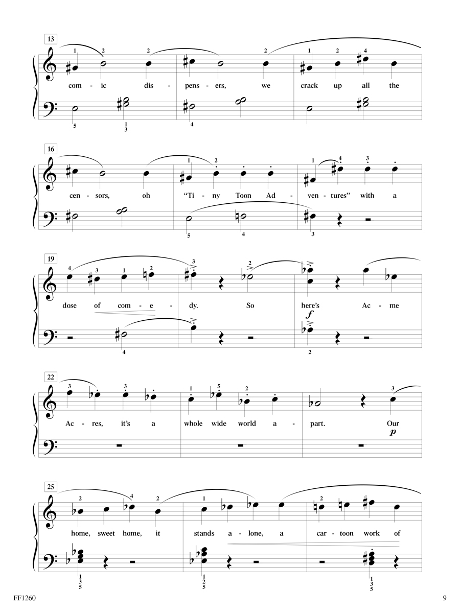 Faber Piano Adventures 3A Popular Repertoire noty pro klavír