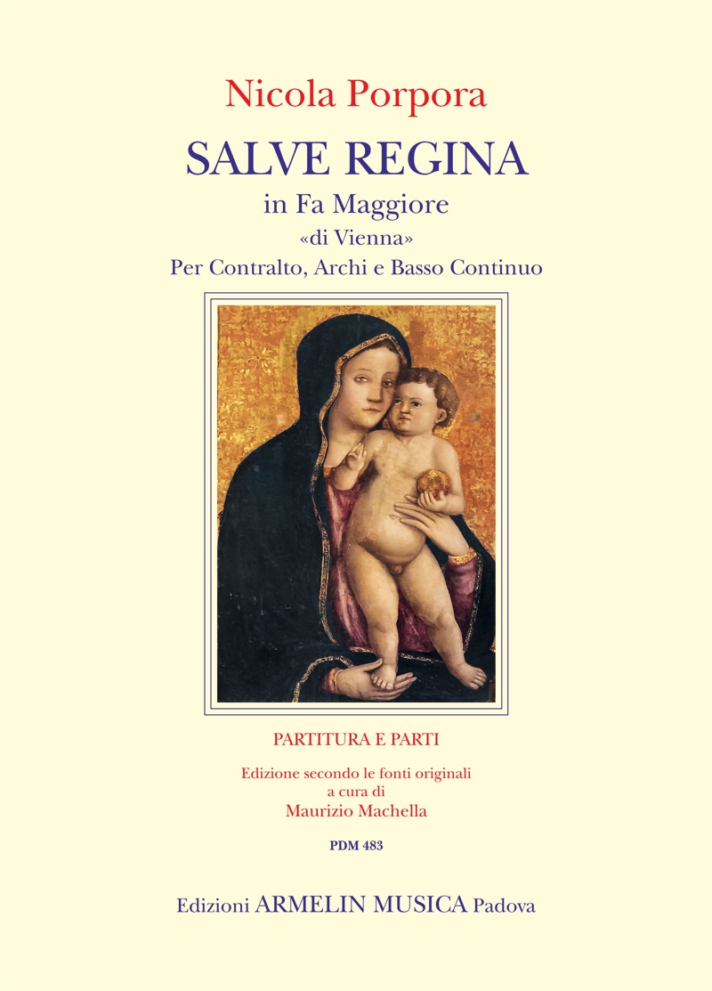 Armelin Musica Salve Regina in Fa minore noty pro sbor