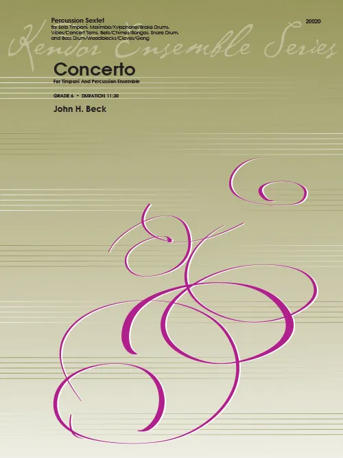 Kendor Music Concerto for Timpani noty 11:30