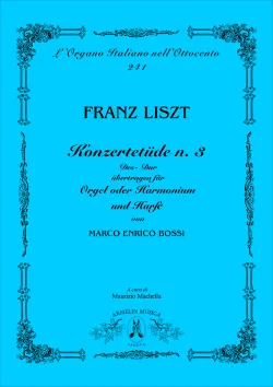 Armelin Musica Konzertetüde n. 3 Des-dur noty varhany harfa