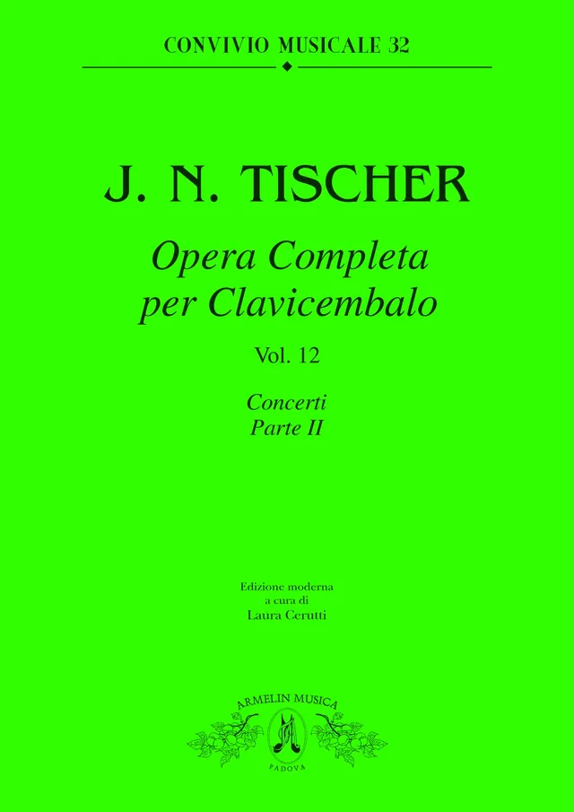 Armelin Musica Opera clavicembalo vol. 12 noty