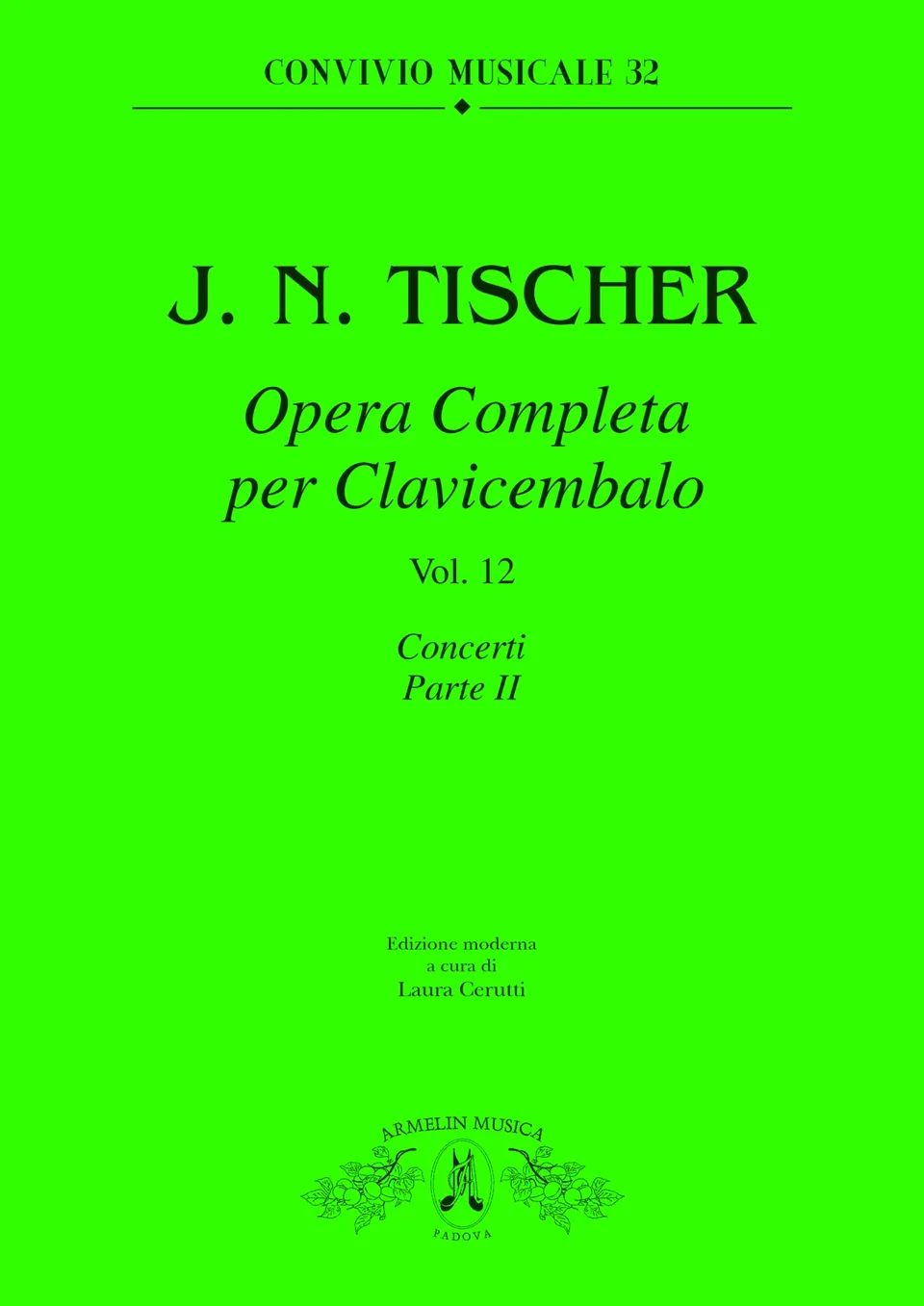 Armelin Musica Opera clavicembalo vol. 12 noty
