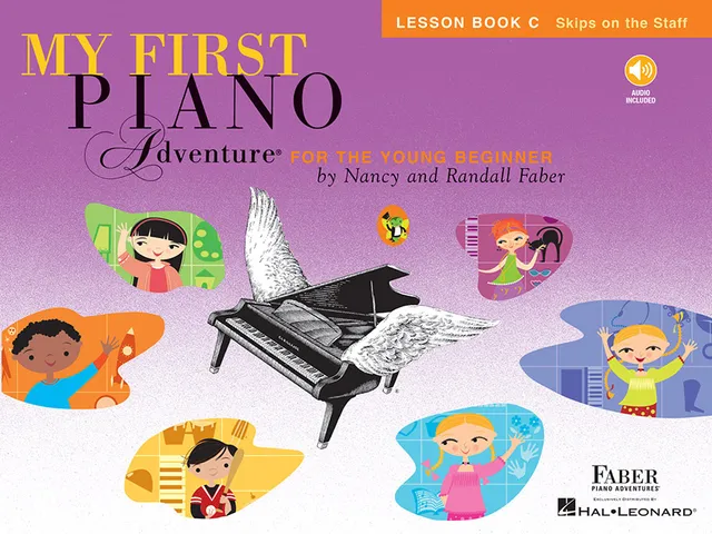 My First Piano Adventure Lesson Book C učebnice tercie
