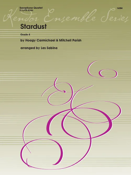 Kendor Music Stardust noty pro saxofonový kvartet S(A)ATB
