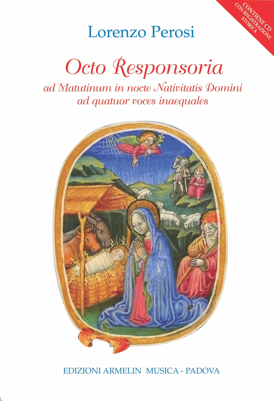 Armelin Musica Octo Responsoria Nativitatis noty sbor