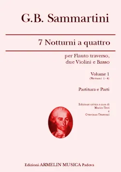 Armelin Musica 7 Notturni a quattro vol. 1 noty kvartet