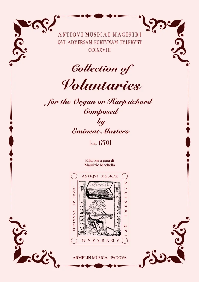 Armelin Musica Collection of Voluntaries noty pro varhany 10 skladeb