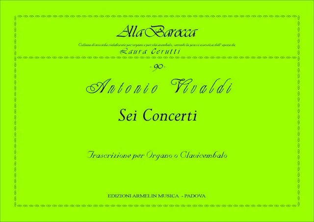 Armelin Musica 6 Concerti noty koncertní cyklus