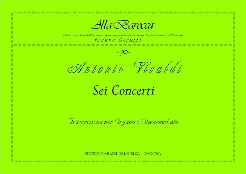 Armelin Musica 6 Concerti noty koncertní cyklus