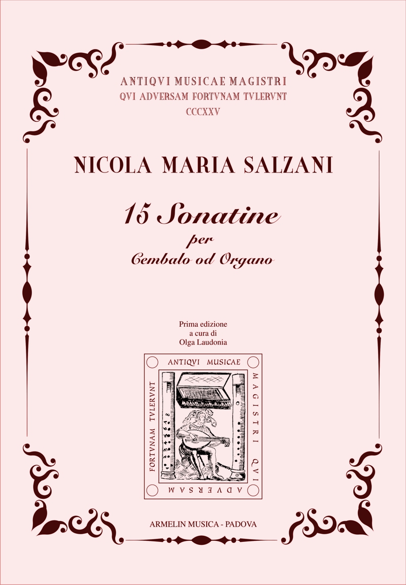 Armelin Musica 15 Sonatine noty pro cembalo a varhany