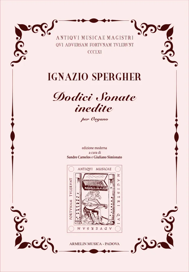 Armelin Musica Dodici sonate inedite noty varhany