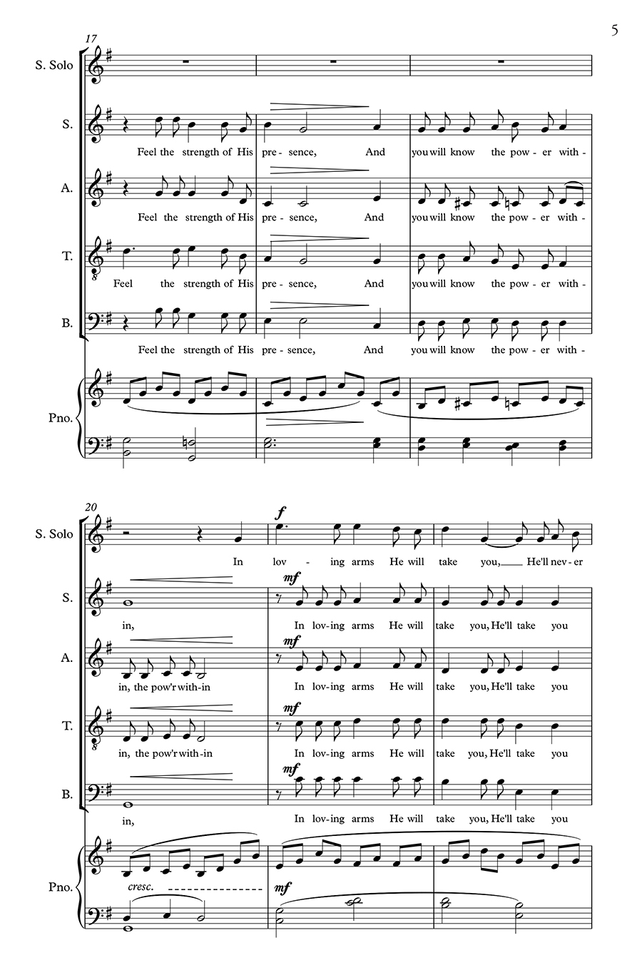 Hildegard Publishing Touch the Hem of His Garment noty SATB