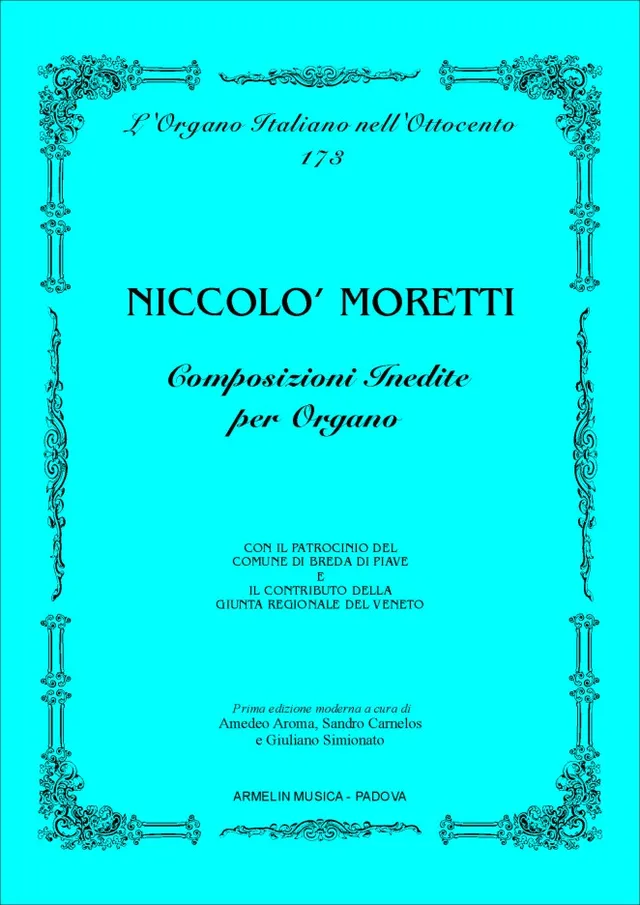 Armelin Musica Composizioni inedite per Organo noty pro varhany