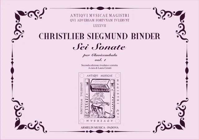 Armelin Musica Sonate per clavicembalo vol.1 noty pro cembalo