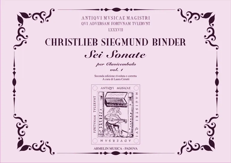Armelin Musica Sonate per clavicembalo vol.1 noty pro cembalo