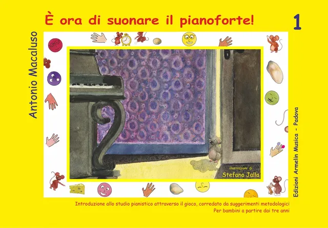 Armelin Musica È ora di suonare il pianoforte 1 noty pro klavír