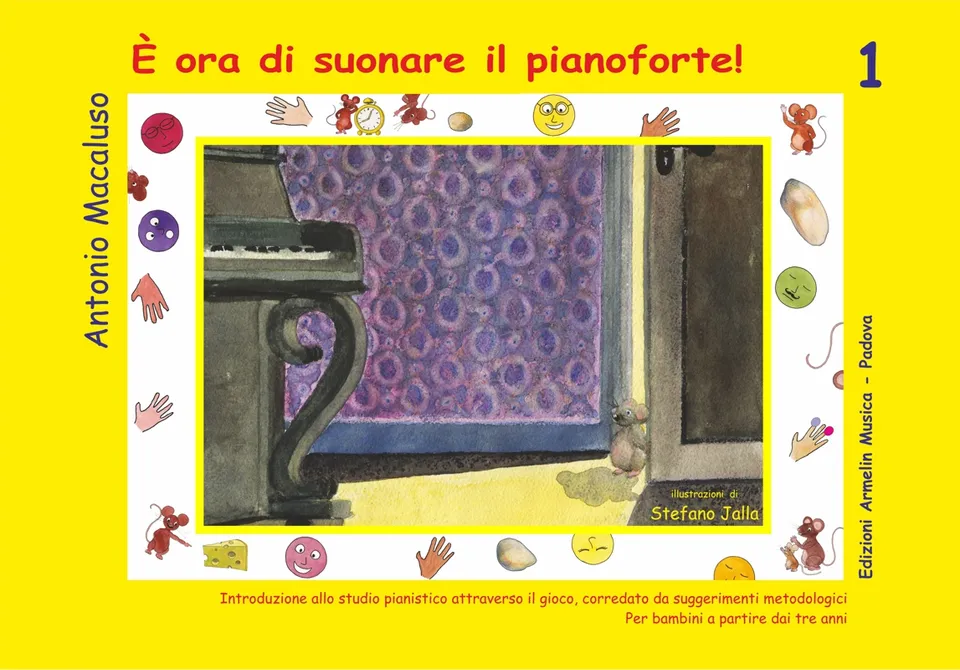 Armelin Musica È ora di suonare il pianoforte 1 noty pro klavír