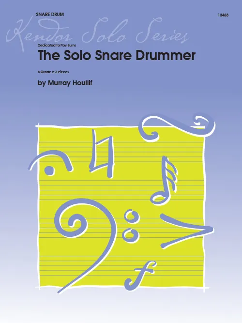 Kendor Music The Solo Snare Drummer noty pro malý buben 8 sól
