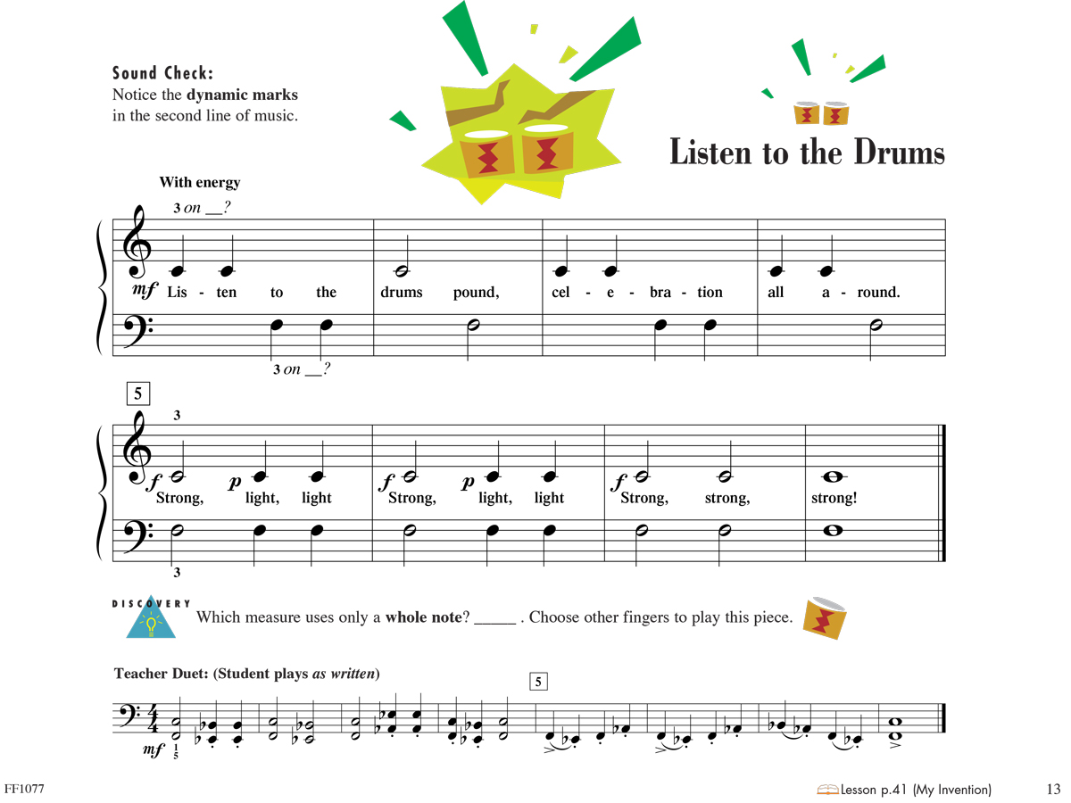Faber Piano Adventures Primer Performance Book noty 2. vydání