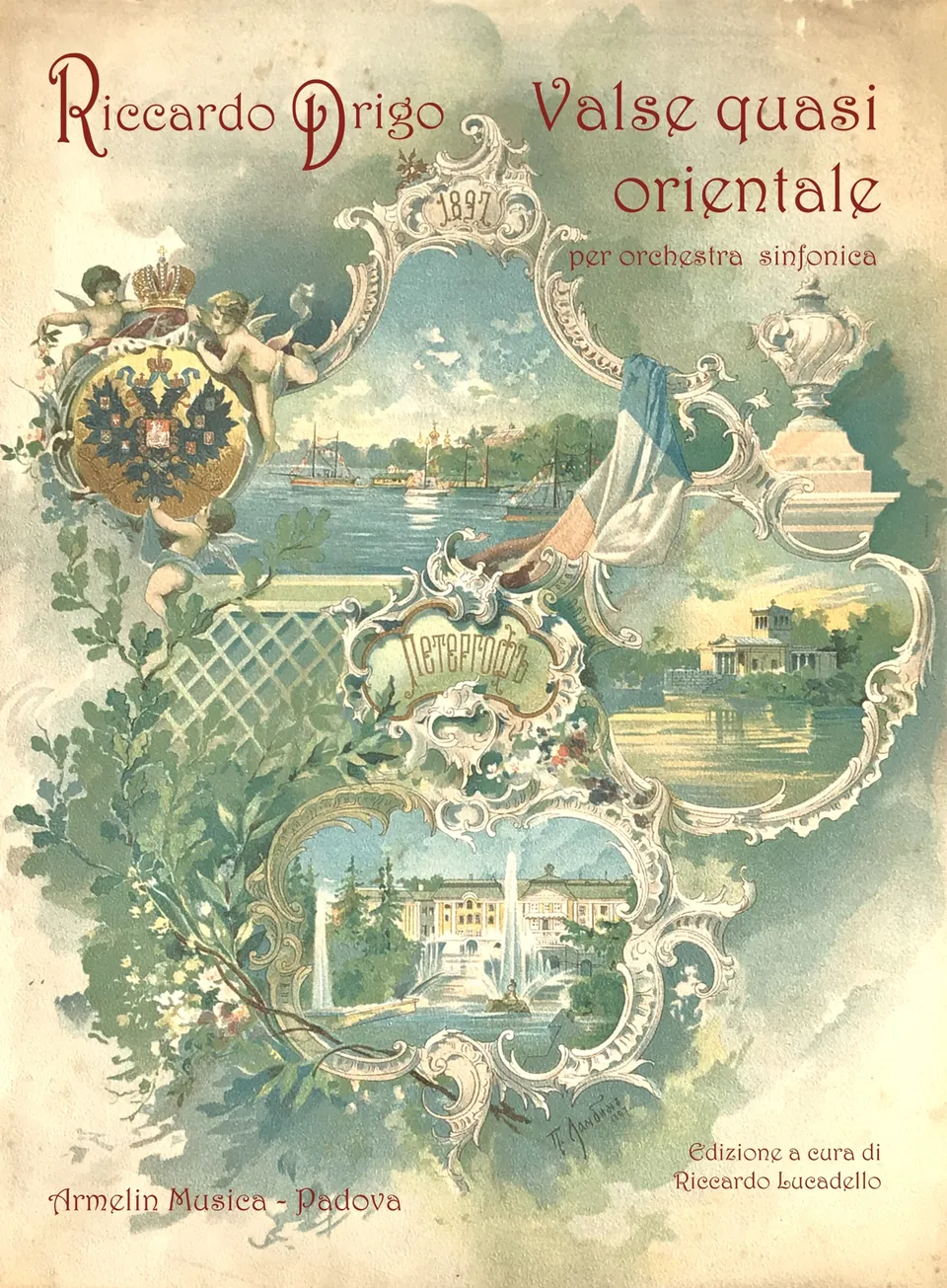 Armelin Musica Valse quasi orientale noty tištěné vydání