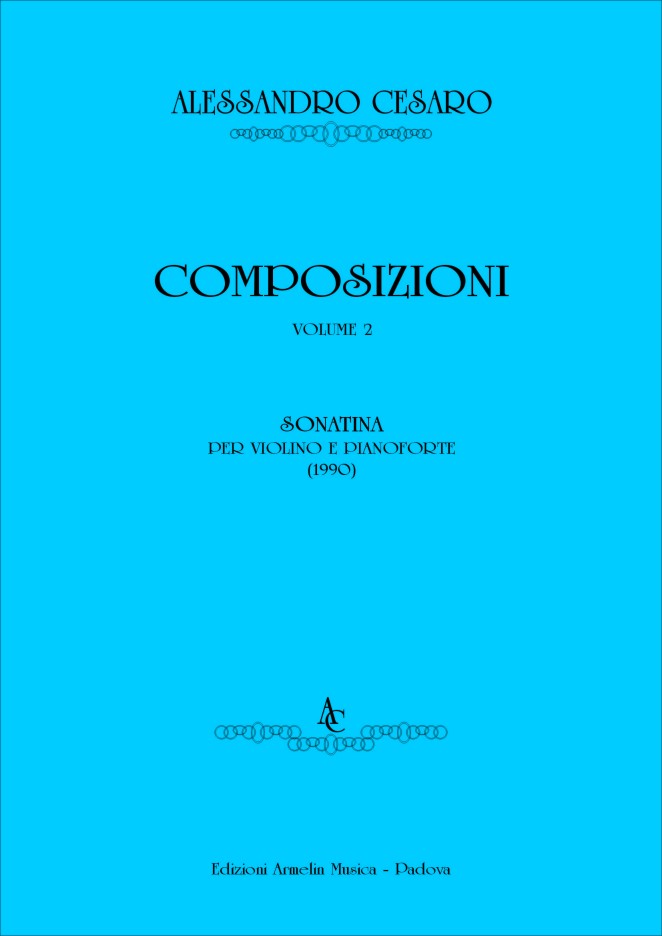 Armelin Musica Composizioni volume 2 noty sbírka