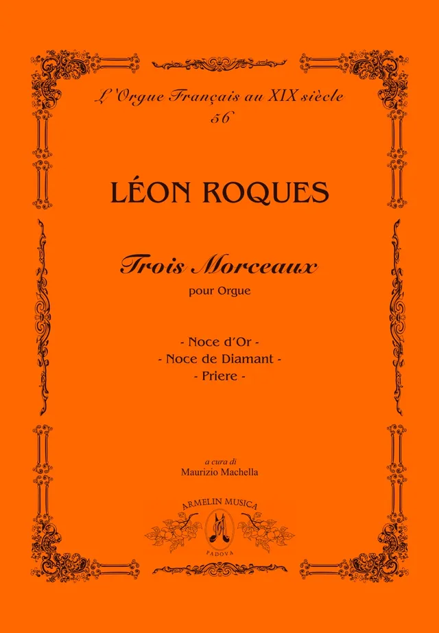 Armelin Musica Trois Morceaux pour Orgue noty varhany