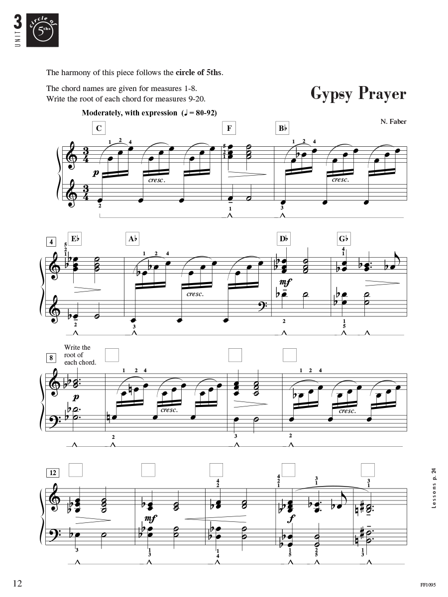 Faber Piano Adventures Level 5 Performance noty pro klavír