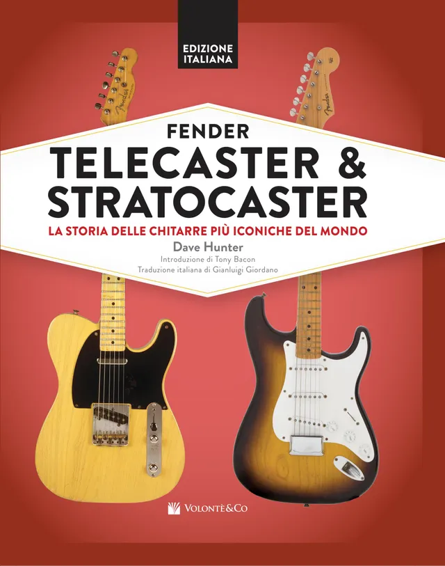 Volonte & Co Fender Telecaster & Stratocaster kniha o kytarách