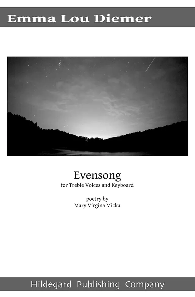 Hildegard Evensong noty pro ženský sbor a klavír