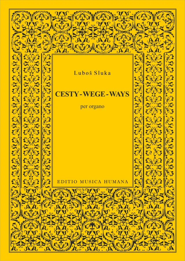 Editio Musica Humana Cesty Wege Ways noty 40 stran