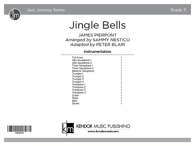 Kendor Music Jingle Bells noty full score swing
