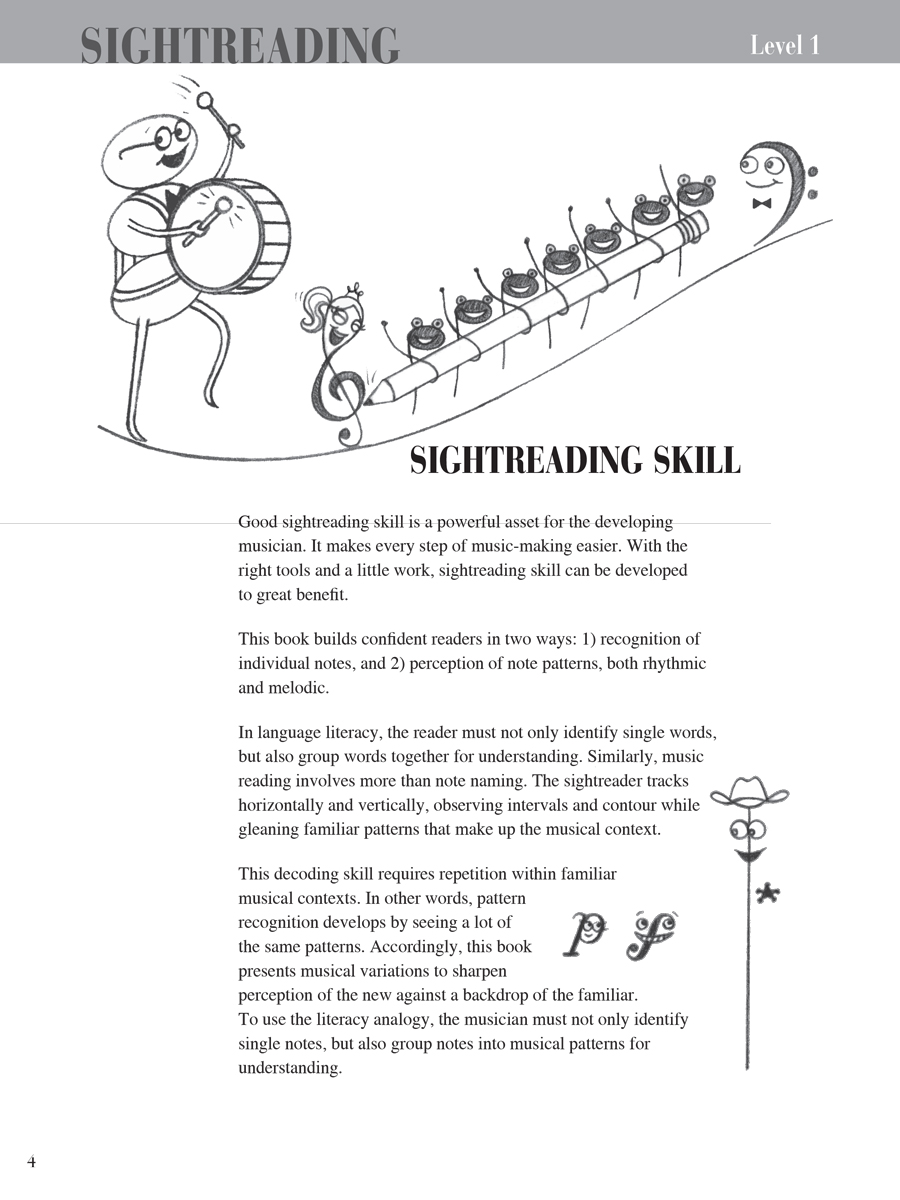 Faber Piano Adventures Level 1 Sightreading noty hra z listu